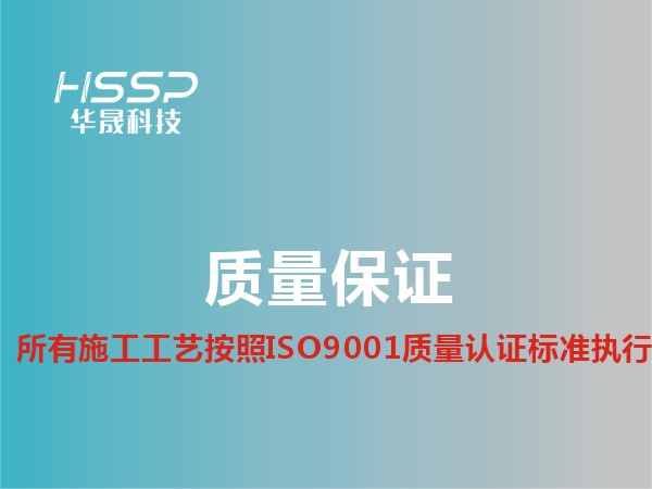 5163银河工艺按ISO9001质量认证执行